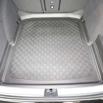 Tapis de coffre Skoda Superb IV, carrosserie break, fabrication 12.2023 - présent, coffre inférieur, sans plancher de voiture réglable en hauteur, ne correspond pas au phev | 193994GRD