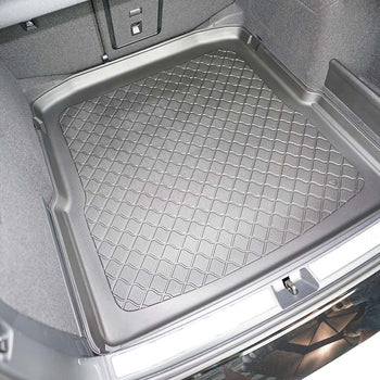 Tapis de coffre Skoda Superb IV, carrosserie break, fabrication 12.2023 - présent, coffre inférieur, sans plancher de voiture réglable en hauteur, ne correspond pas au phev | 193994GRD