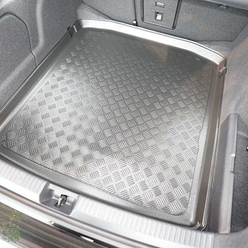 Tapis de coffre Skoda Superb IV MHEV, carrosserie sedán, fabrication 12.2023 - présent, coffre inférieur, sans plancher réglable en hauteur | 193995BSC