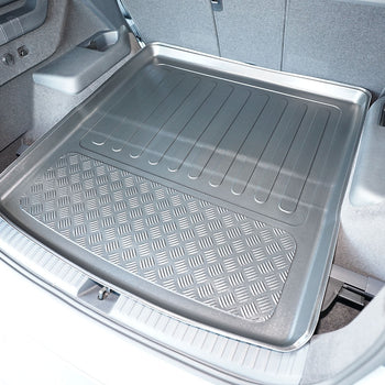 Tapis de coffre Skoda Kodiaq Facelift II, carrosserie suv, fabrication 12.2023 - présent, 7 places, 3e rangée abaissée | 193996BSC