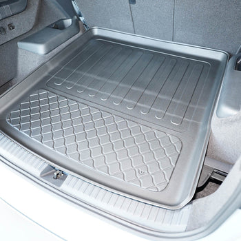 Tapis de coffre Skoda Kodiaq Facelift II, carrosserie suv, fabrication 12.2023 - présent, 7 places, 3e rangée abaissée | 193996GRD