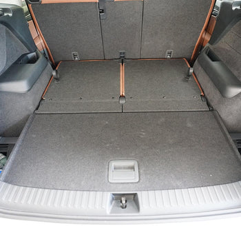 Tapis de coffre Skoda Kodiaq II MHEV, carrosserie suv, fabrication 02.2024 - présent, 7 places, 3e rangée abaissée | 193996GRD
