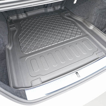 Tapis de coffre Mercedes Classe S W223 PHEV, carrosserie sedán, fabrication 07.2021 - présent, siège arrière coulissant | 194025GRD