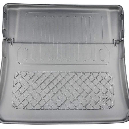 Tapis de coffre Mercedes EQS X296, carrosserie suv, fabrication 12.2022 - présent, 7 places, 3e rangée abaissée | 194026GRD