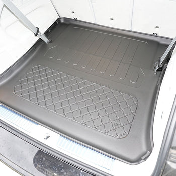 Tapis de coffre Mercedes EQS X296, carrosserie suv, fabrication 12.2022 - présent, 7 places, 3e rangée abaissée | 194026GRD
