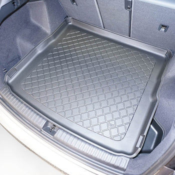 Tapis de coffre Audi Q4 E-tron, carrosserie suv, fabrication 06.2021 - présent, coffre supérieur, avec plancher double du coffre | 194106GRD