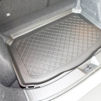 Tapis de coffre Nissan Qashqai III MHEV, carrosserie suv, fabrication 06.2021 - 2024, coffre inférieur, sans plancher de voiture réglable en hauteur, ne correspond pas au e-power | 194190GRD