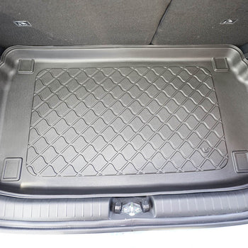 Tapis de coffre Hyundai I20 III Hybrid, carrosserie berline, fabrication 10.2020 - présent, coffre supérieur, plancher variable en la position la plus haute, avec subwoofer | 194220GRD