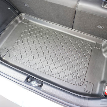 Tapis de coffre Hyundai I20 III, carrosserie berline, fabrication 10.2020 - présent, coffre supérieur, plancher variable en la position la plus haute, avec subwoofer | 194220GRD