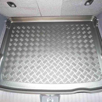 Tapis de coffre Hyundai Kona II Hybrid, carrosserie suv, fabrication 04.2023 - présent, coffre supérieur, plancher variable en la position la plus haute, avec/sans subwoofer | 194223BSC