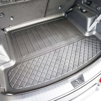 Tapis de coffre Hyundai Santa Fe V (MX5) HEV, carrosserie suv, fabrication 07.2024 - présent, 7 places, 3e rangée abaissée | 194228GRD