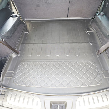 Tapis de coffre Dodge Durango 3 WK2 Facelift 1, carrosserie suv, fabrication 2014 - 2020, 7 places, 3e rangée abaissée #1
