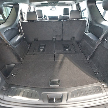 Tapis de coffre Dodge Durango 3 WK2 Facelift 1, carrosserie suv, fabrication 2014 - 2020, 7 places, 3e rangée abaissée #1