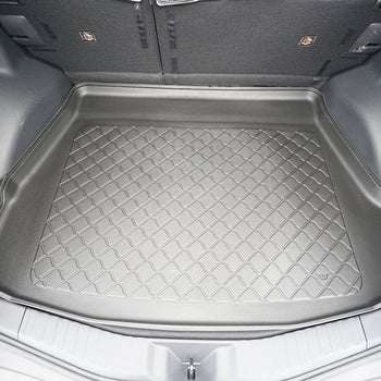 Tapis de coffre Subaru Solterra EV, carrosserie suv, fabrication 11.2022 - présent, coffre supérieur, avec oreilles latérales amovibles pour subwoofer | 194282GRD