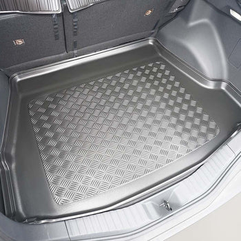 Tapis de coffre Subaru Solterra EV, carrosserie suv, fabrication 11.2022 - présent, coffre supérieur, avec oreilles latérales amovibles pour subwoofer | 194282BSC