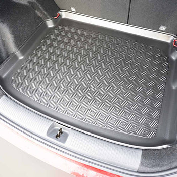Tapis de coffre MG ZS Hybrid+, carrosserie suv, fabrication 09.2024 - présent, coffre supérieur, plancher variable en la position la plus haute | 194356BSC