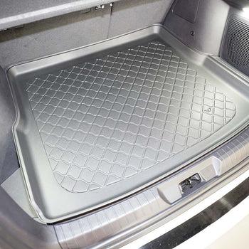 Tapis de coffre BYD Seal U, carrosserie suv, fabrication 2023 - présent, coffre supérieur, avec oreilles latérales amovibles pour subwoofer | 194461GRD