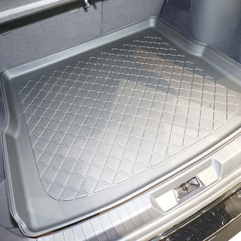 Tapis de coffre BYD Seal U, carrosserie suv, fabrication 2023 - présent, coffre supérieur, avec oreilles latérales amovibles pour subwoofer | 194461GRD
