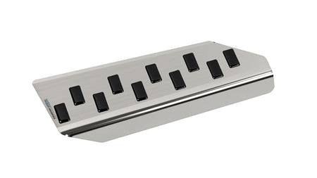 Protection en acier inoxydable pour pédale repos-pied Opel Crossland X, fabrication 06.2017 - 07.2024, carrosserie suv | 32-4099