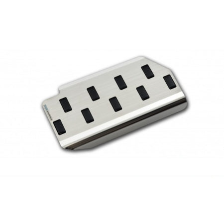 Protection en acier inoxydable pour pédale repos-pied Nissan X-Trail T33, fabrication 2022 - présent, carrosserie suv | 32-4117