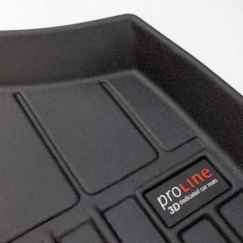 Tapis avec bords relevés Hyundai Santa Fe V (MX5), fabrication 2023 - présent, carrosserie suv 7 places, 1 et 2 ème file de sièges | 3D434974