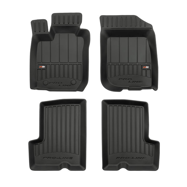 Tapis avec bords relevés Dacia Duster I, fabrication 2010 - 12.2017, carrosserie suv avant facelift de 2014 | 3D407152