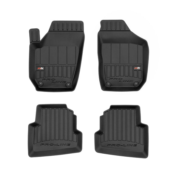 Tapis avec bords relevés Volkswagen Polo IV, fabrication 11.2001 - 2009, carrosserie sedán | 3D407220