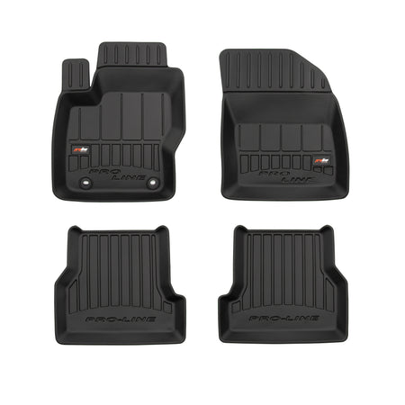 Tapis avec bords relevés Ford Focus II, fabrication 2004 - 02.2011, carrosserie berline | 3D407282