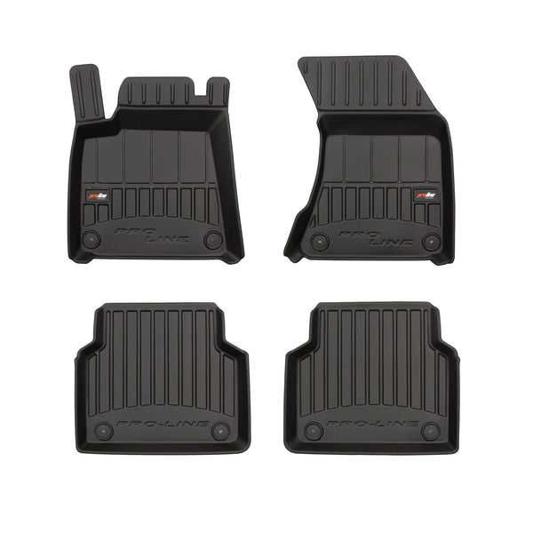 Tapis avec bords relevés Audi A8 D4, fabrication 10.2013 - 10.2017, carrosserie sedán facelift, ne correspond pas au empattement long | 3D408128