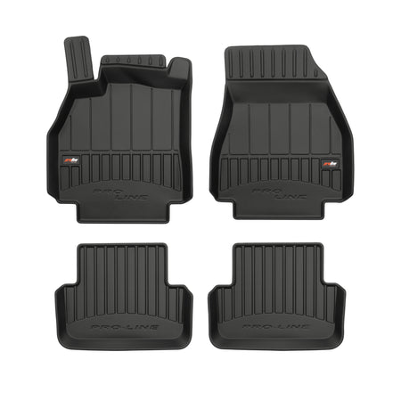 Tapis avec bords relevés Renault Megane II, fabrication 08.2003 - 10.2008, carrosserie sedán | 3D408739