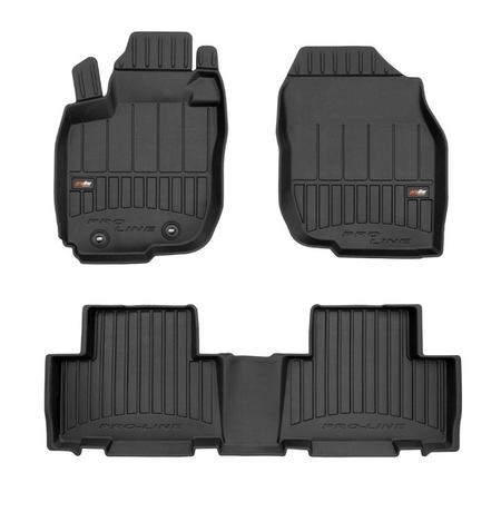 Tapis avec bords relevés Toyota RAV4 III, fabrication 02.2006 - 02.2013, carrosserie suv | 3D409163