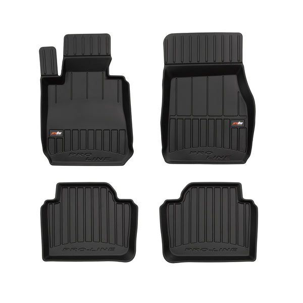 Tapis avec bords relevés BMW Série 3 F30, fabrication 01.2012 - 02.2019, carrosserie sedán sans x-drive | 3D409316