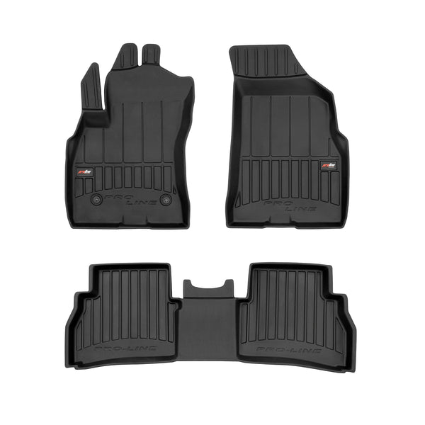 Tapis avec bords relevés RAM ProMaster City, fabrication 2015 - 2022, carrosserie van 1 et 2 ème file de sièges | 3D409439