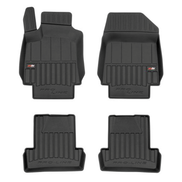 Tapis avec bords relevés Renault Clio III, fabrication 01.2008 - 02.2013, carrosserie break | 3D409651