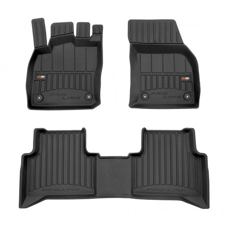 Tapis avec bords relevés Volkswagen Touran II, fabrication 09.2015 - présent, carrosserie van | 3D409804