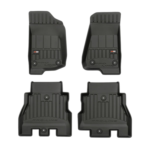 Tapis avec bords relevés Jeep Wrangler Rubicon, fabrication 2017 - présent, carrosserie suv ne correspond pas au hybride | 3D409866