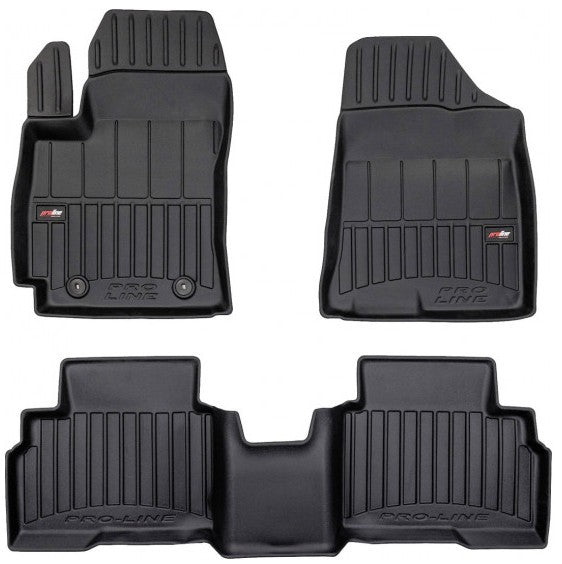 Tapis avec bords relevés Hyundai Kona II, fabrication 04.2023 - présent, carrosserie suv | 3D412590