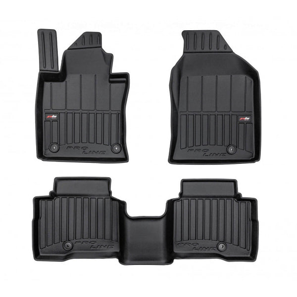 Tapis avec bords relevés Ssang Yong Torres, fabrication 09.2023 - présent, carrosserie suv | 3D412620