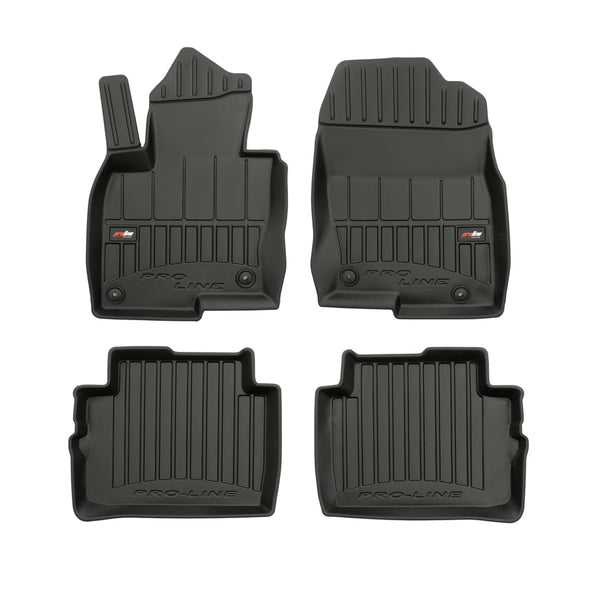 Tapis avec bords relevés Mazda CX -5 II, fabrication 07.2017 - 2021, carrosserie suv sans cache de fixation de ceinture | 3D425095