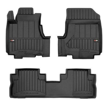 Tapis avec bords relevés Honda CR-V III, fabrication 2007 - 09.2012, carrosserie suv | 3D425163