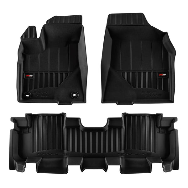 Tapis avec bords relevés Toyota Highlander II (XU40), fabrication 2008 - 2010, carrosserie suv | 3D425637
