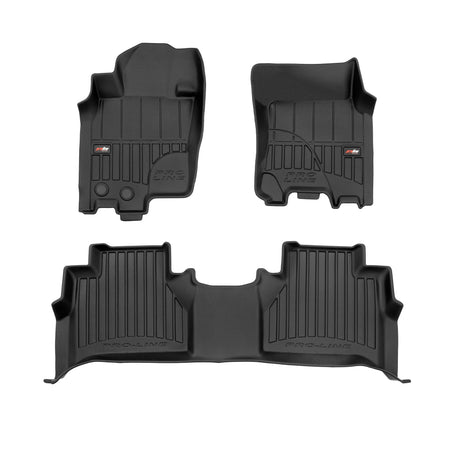 Tapis avec bords relevés Nissan Navara, fabrication 01.2016 - présent, carrosserie pick-up | 3D425750