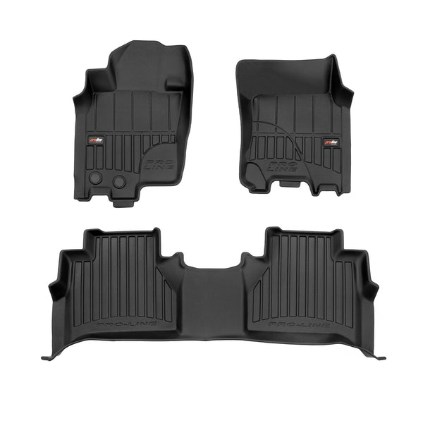 Tapis avec bords relevés Nissan Navara, fabrication 01.2016 - présent, carrosserie pick-up | 3D425750