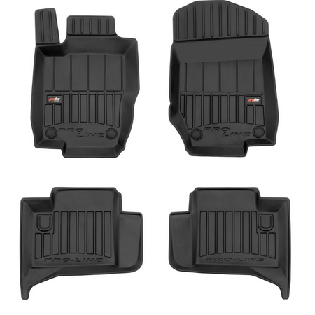 Tapis avec bords relevés Mercedes ML W164, fabrication 08.2005 - 2011, carrosserie suv | 3D425798