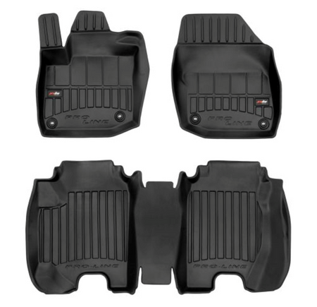 Tapis avec bords relevés Honda Civic IX, fabrication 03.2012 - 02.2017, carrosserie berline | 3D426030