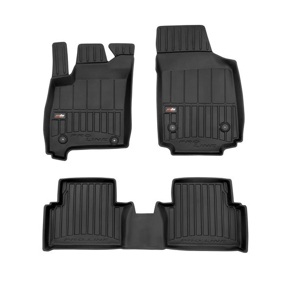 Tapis avec bords relevés Opel Meriva A, fabrication 02.2003 - 2010, carrosserie van | 3D426382