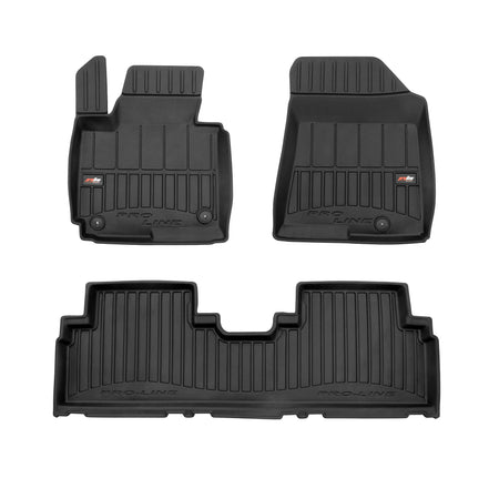 Tapis avec bords relevés Kia Carens III, fabrication 04.2013 - 08.2019, carrosserie van 5 places | 3D426399