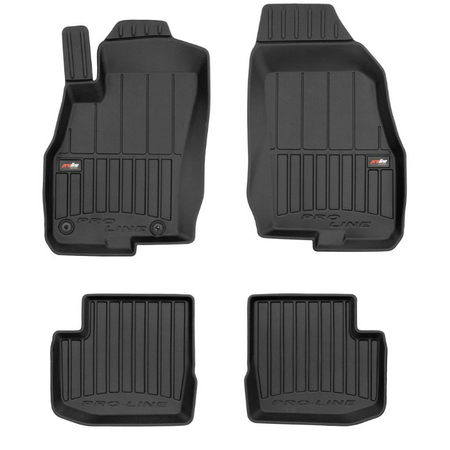 Tapis avec bords relevés Fiat Punto Evo, fabrication 2009 - 2012, carrosserie berline 3 portes | 3D426436