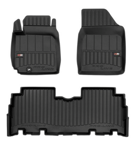 Tapis avec bords relevés Toyota Yaris Verso, fabrication 2000 - 2006, carrosserie van | 3D426498