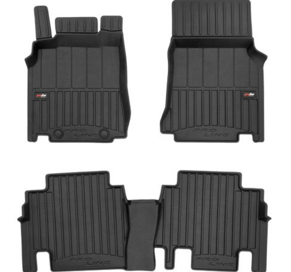 Tapis avec bords relevés Mercedes Vaneo, fabrication 02.2002 - 12.2005, carrosserie van | 3D426542